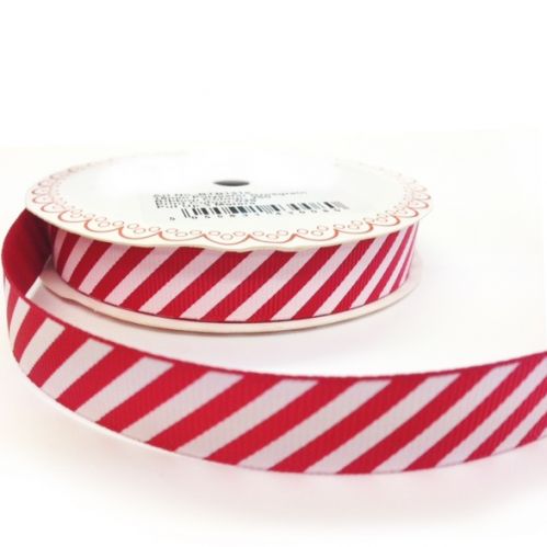 Κορδέλα 25μ.Candy Cane 16χιλ.