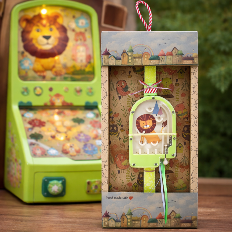 Easter candle with Mini Pinball - Lion