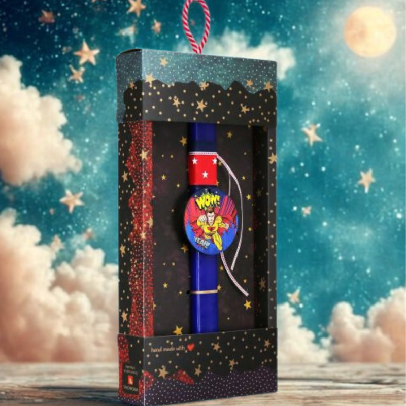 Λαμπάδα Basic -Super  Hero WOW