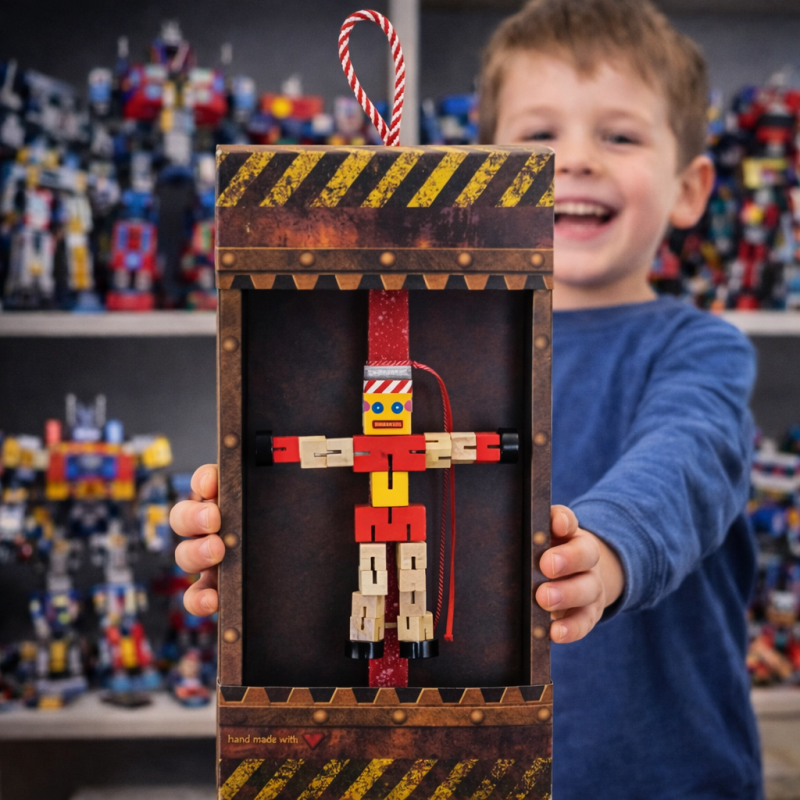 Λαμπάδα Τρανσφόρμερ μικρός - Κόκκινο