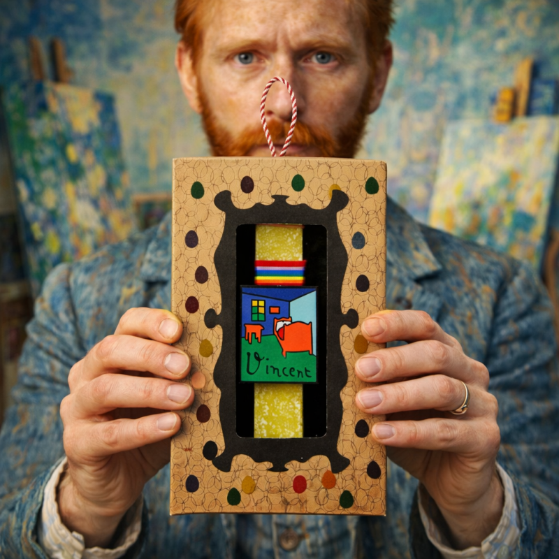 Λαμπάδα 20 Μαγνητάκι πίνακας - Vincent