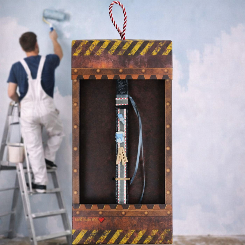 Λαμπάδα Μάστορας - Γκρι