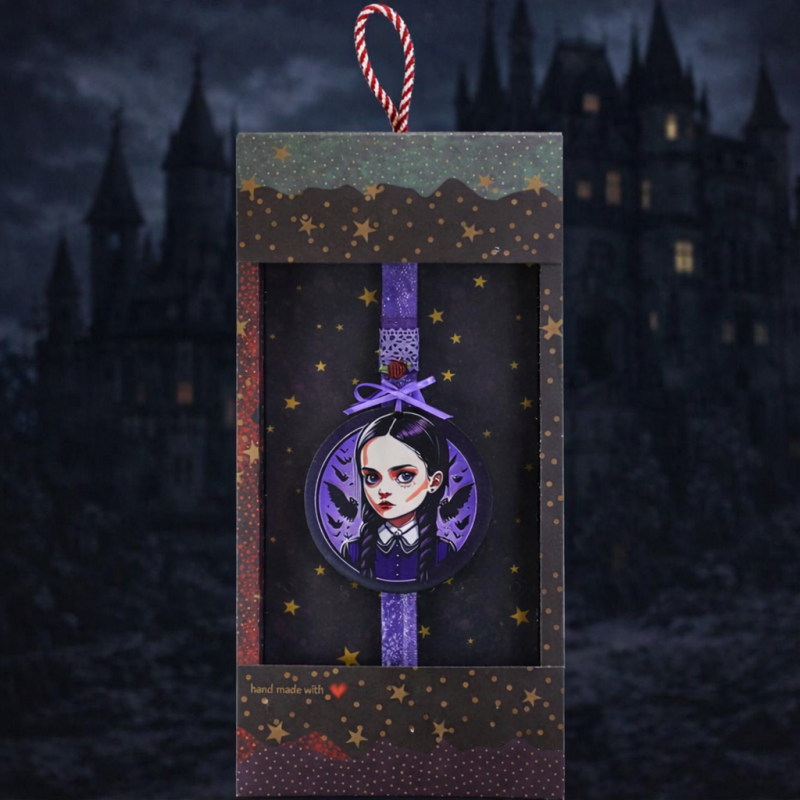 Λαμπάδα Κόρη της νύχτας - Μωβ