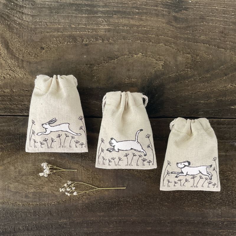 Small drawstring bag-Cat