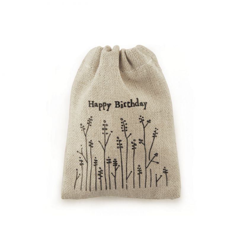 Small drawstring bag-Happy Birthday
