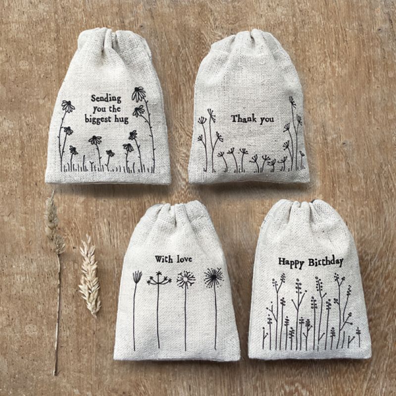Small drawstring bag-Thank you