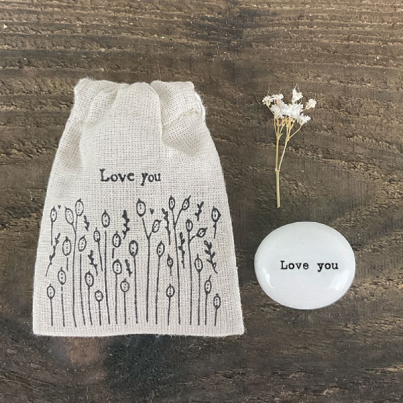 Small drawstring bag-Love you