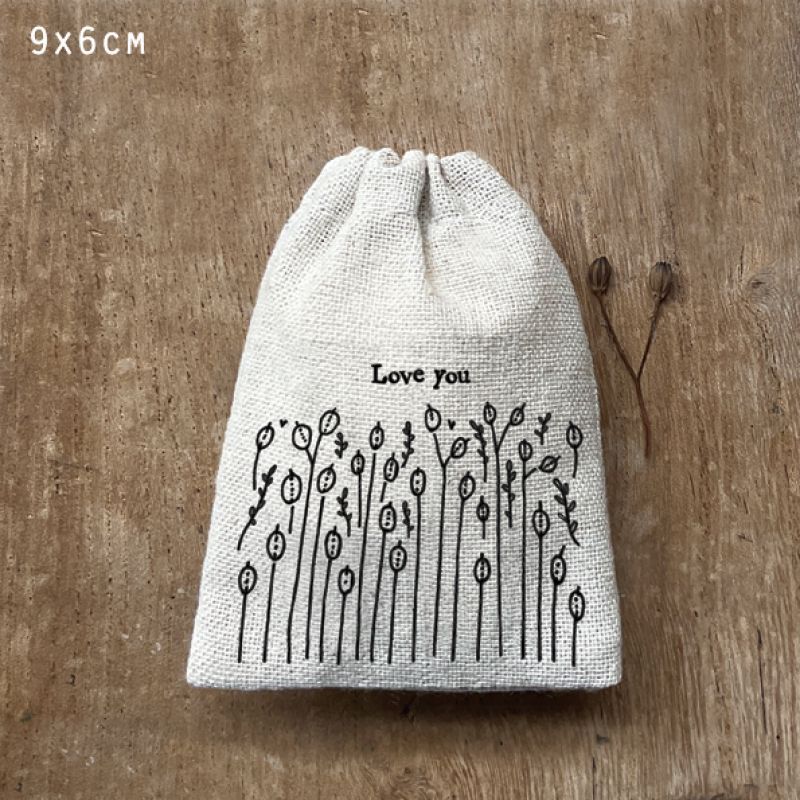 Small drawstring bag-Love you