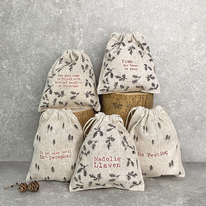 Drawstring bag-May your home be filled with love