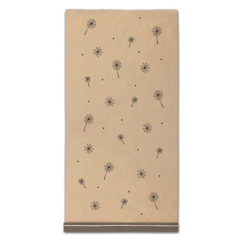 Χαρτοσακούλα - Κραφτ με μαργαρίτες