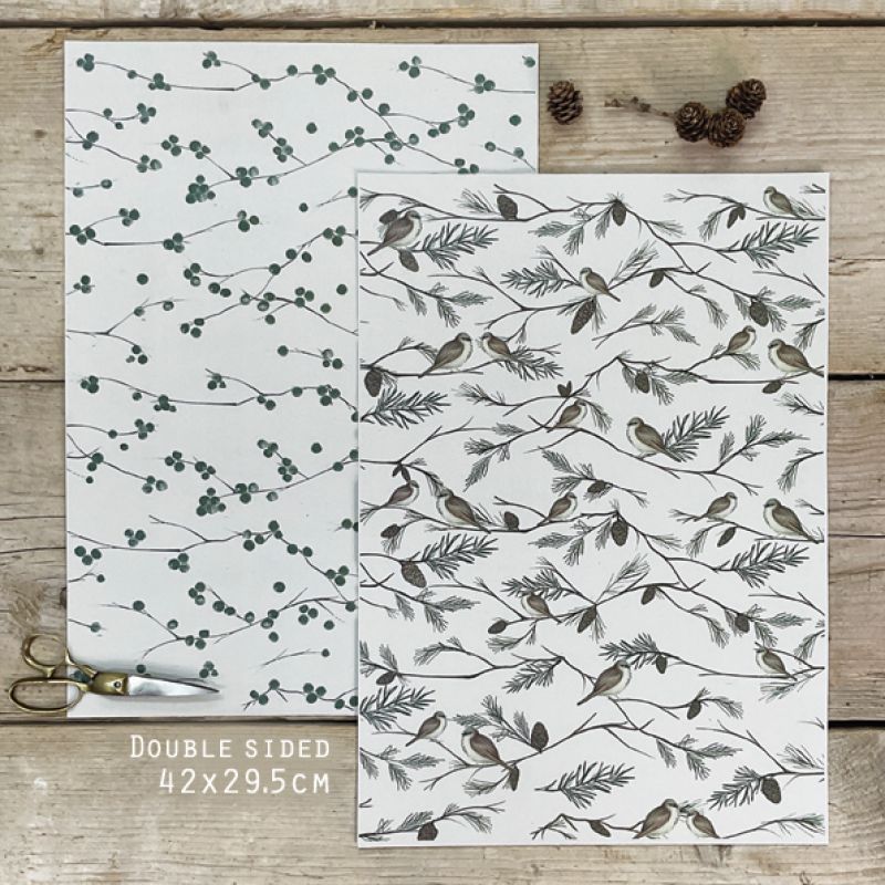 Small wrap sheet birds-Sparrow