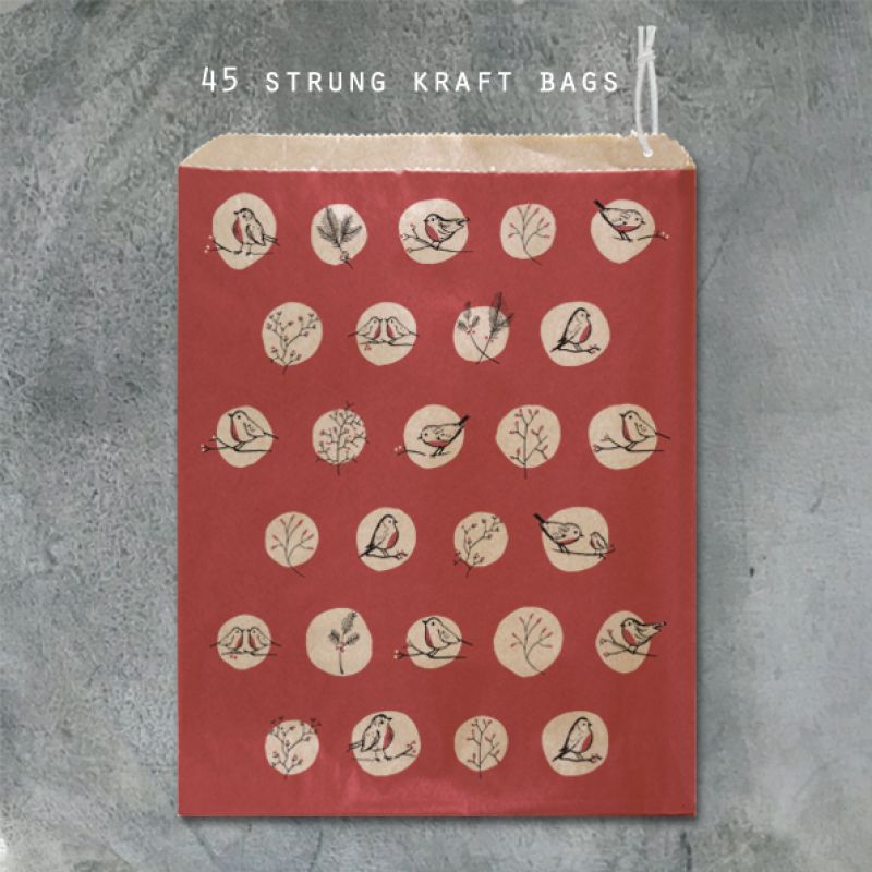 Strung bags (45)-Red robins