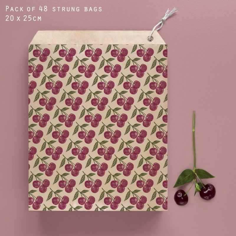 Σακουλάκια 20x27 (48)-Κεράσια
