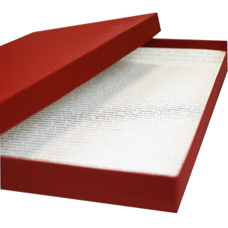 Gift box 30x18,5cm red