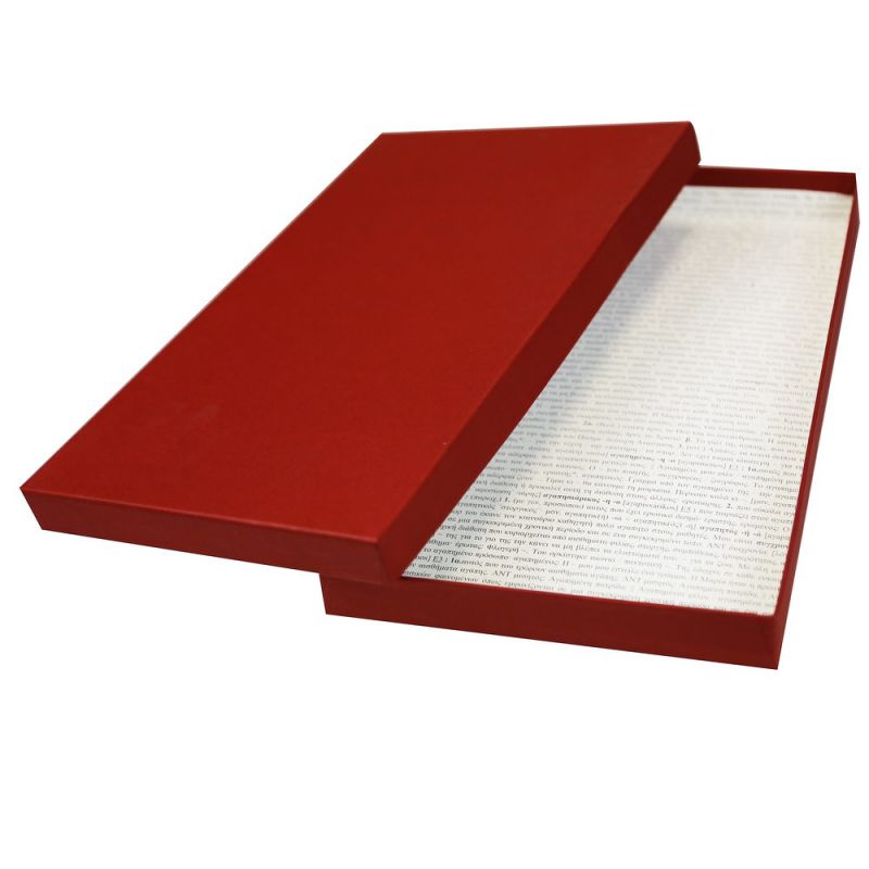 Gift box 30x18,5cm red