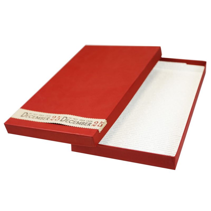 Gift box 30x18,5cm red  
