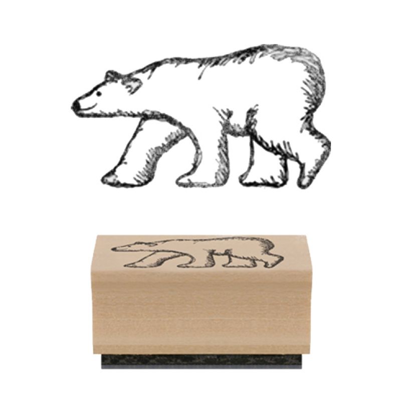 Rubber stamp - Polar bear