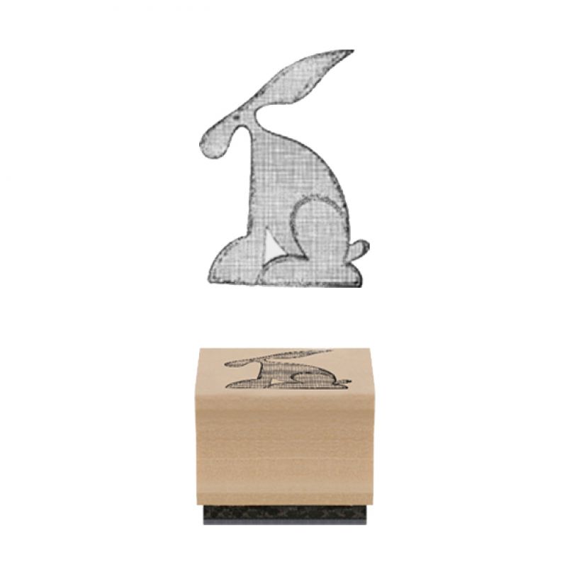 Rubber stamp - Tilda the hare (2.5 x 2cm)