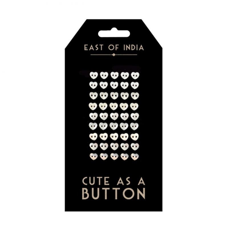 Cute as a button - Little hearts (45 buttons)