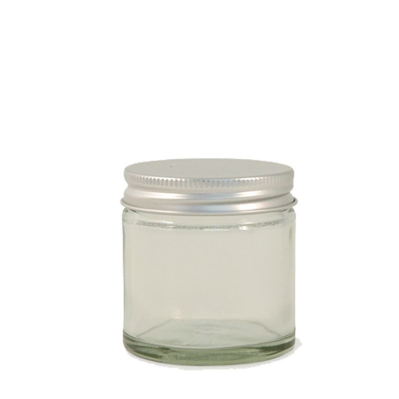 Jam jar with aluminium screw lid - Small