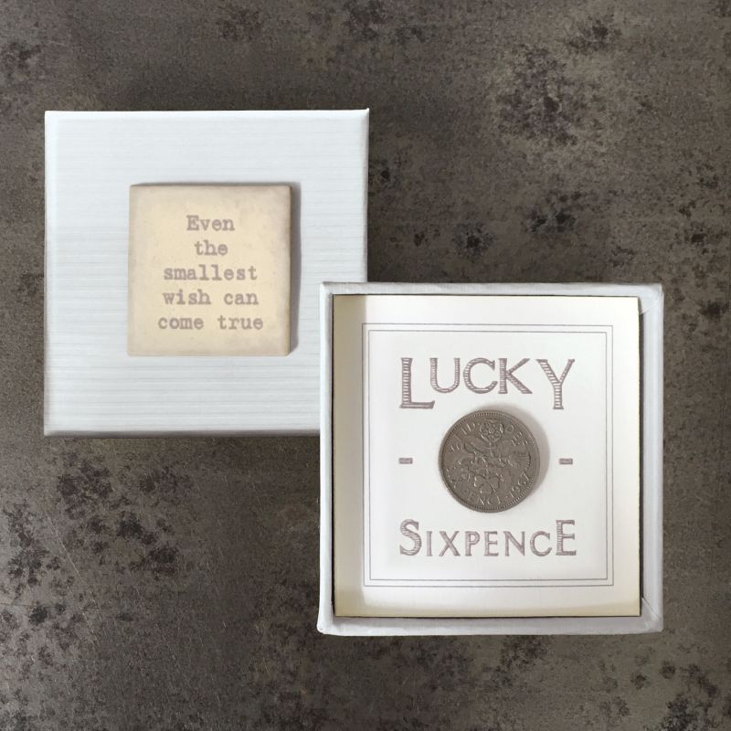 Κέρμα σε κουτί - Lucky (7 x 7 x 3εκ.)