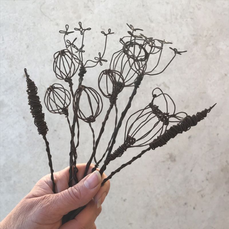 Wire sprig-Lg Cow parsley