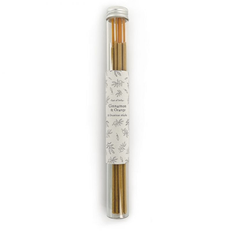 Tube of incense sticks-Orange, Clove & Cinnamon