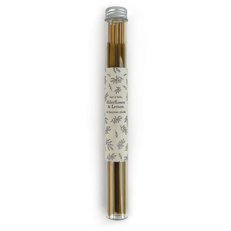 Tube of incense sticks-Elderflower & Lemon