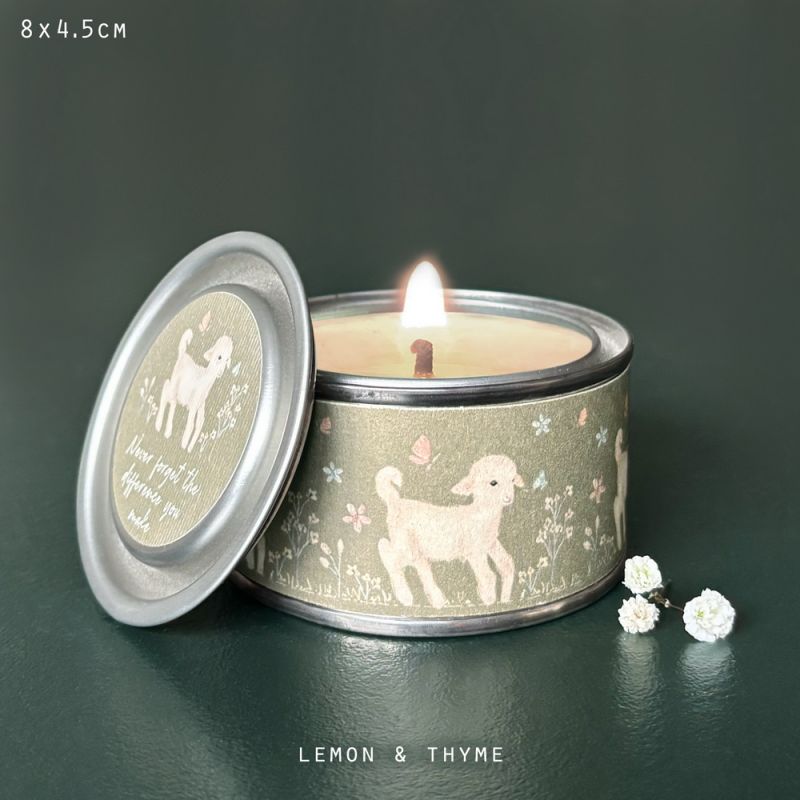 Meadow candle-Lamb