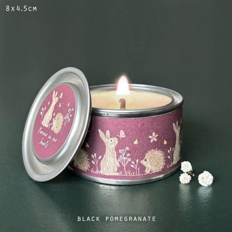 Meadow candle-Rabbit & Hedgehog