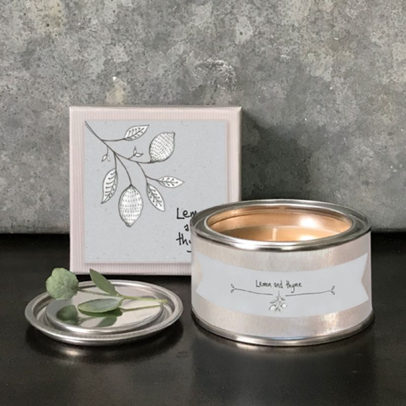 Boxed candle - Lemon & thyme