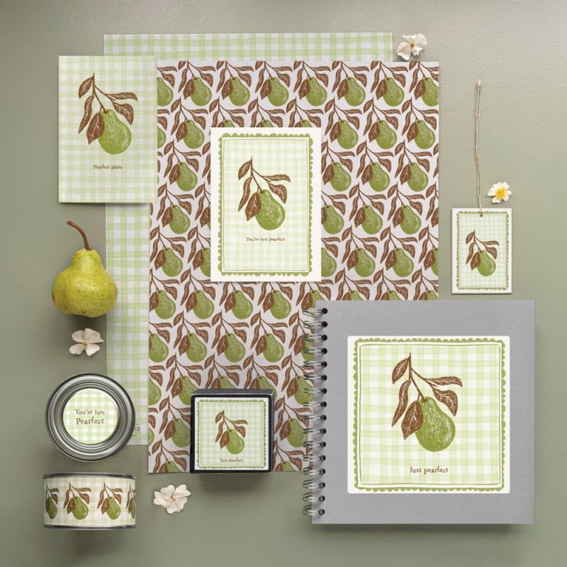 Fruit candle-You're just pearfect