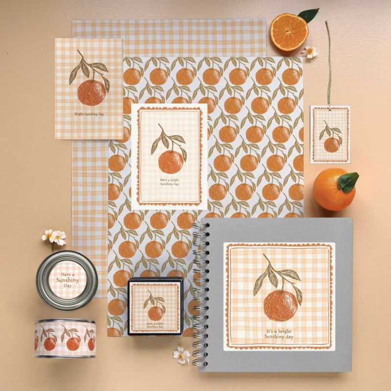 Fruit candle-Have a sunshiny day