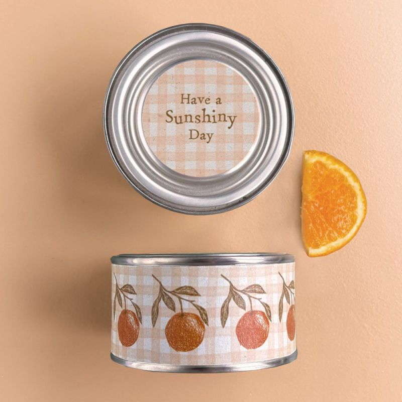 Fruit candle-Have a sunshiny day