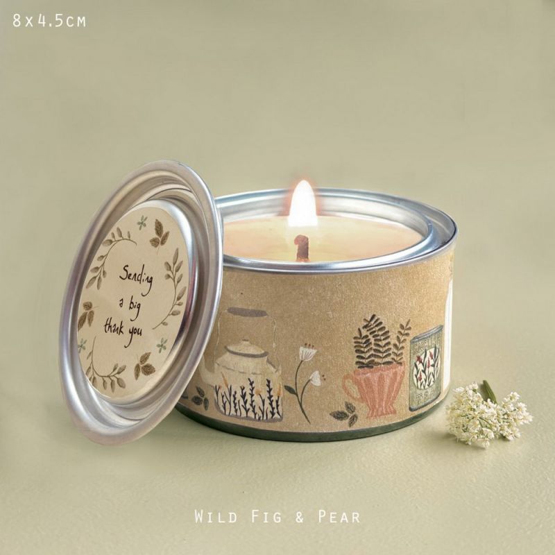 Country candle-Sending a big thank you