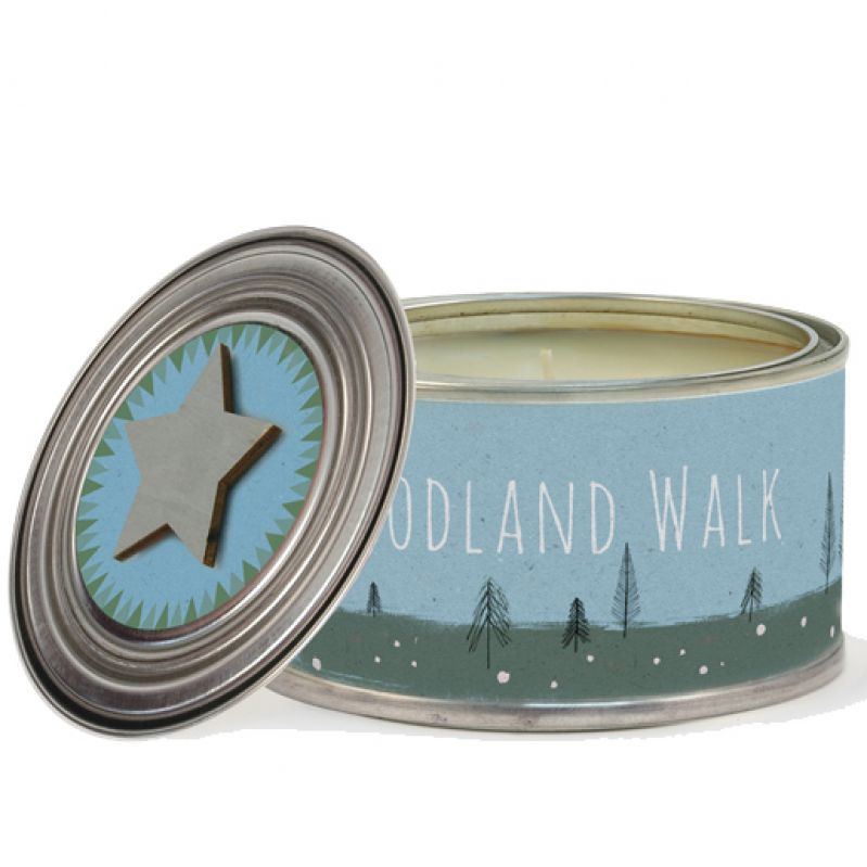 Κερί Τιn - Woodland walk