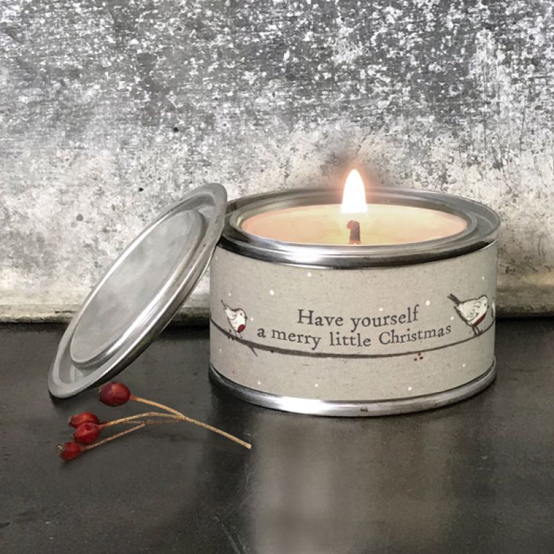 Κερί robin - merry little Christmas  / Christmas spice