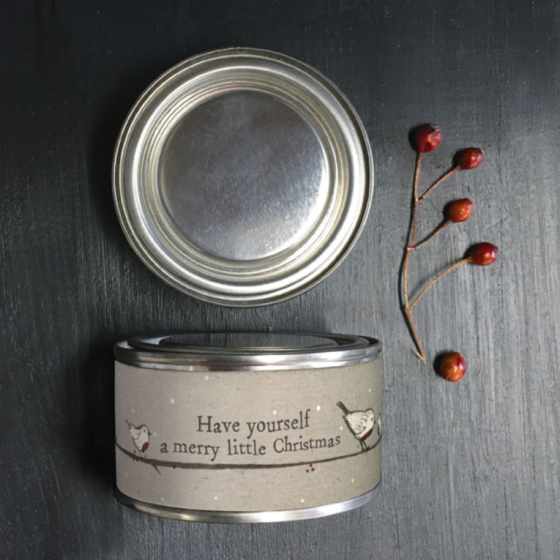 Κερί robin - merry little Christmas  / Christmas spice