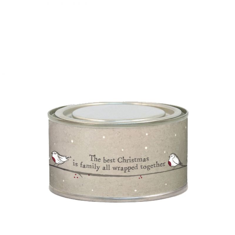Robin candle – The best Christmas / Frosted forest