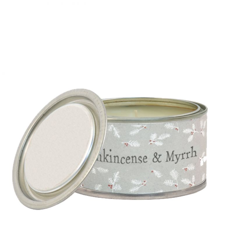 Κερί Berry Christmas - Λιβάνι και μύρο