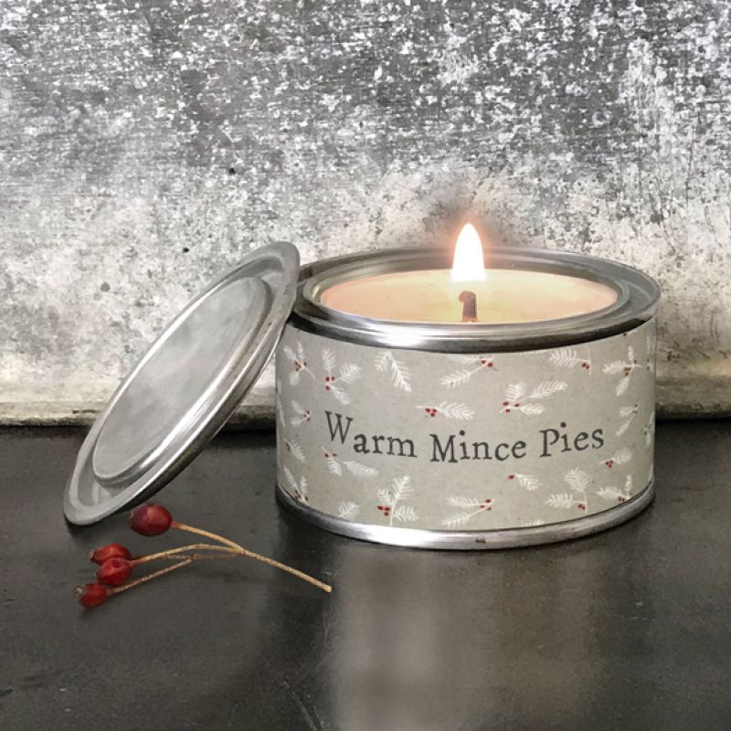 Berry Christmas candle – Warm mince