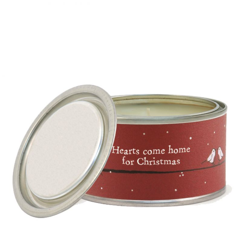 Red robin candle-Hearts come home