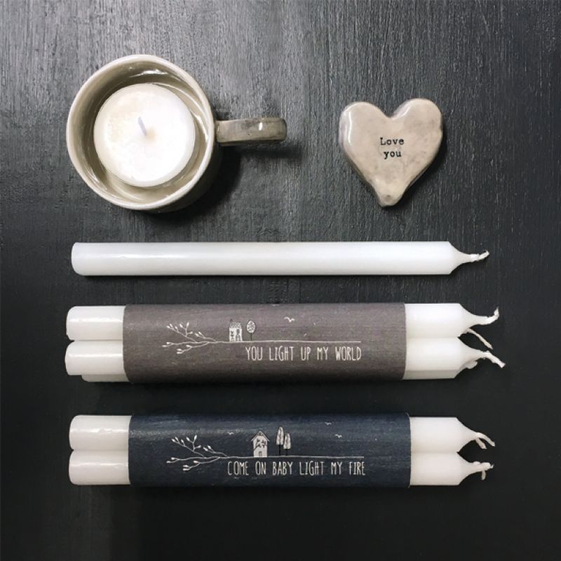 Κεριά σε χαρτί - You light up my world