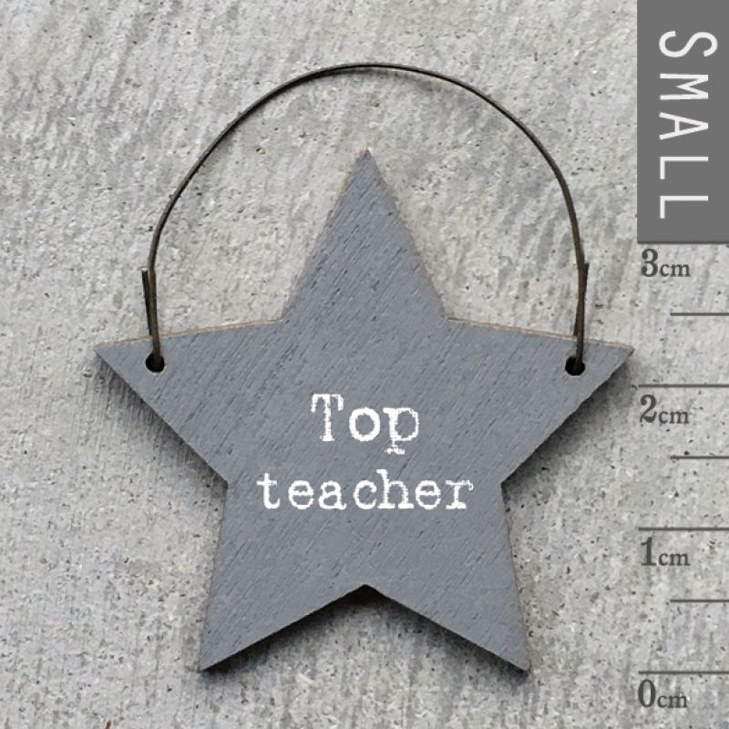 Επιγραφή αστεράκι - Top teacher