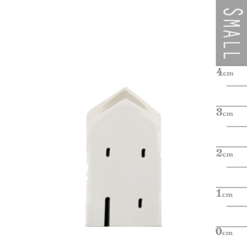 Candle with holder-House 3.3cm