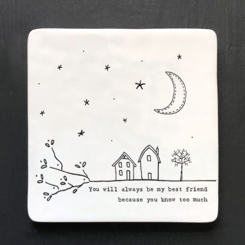 Twig coaster-Always my best friend