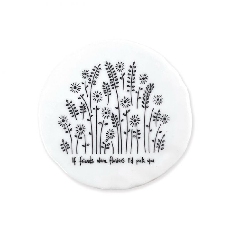 Tall flowers coaster-If friends were flowers