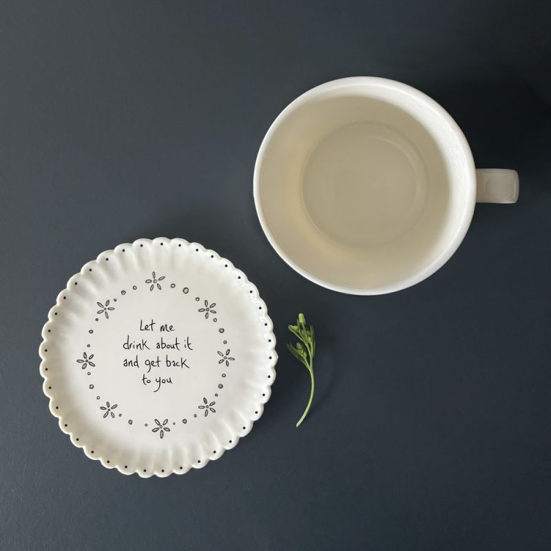 Σουβέρ δαντέλα-Let me drink about it