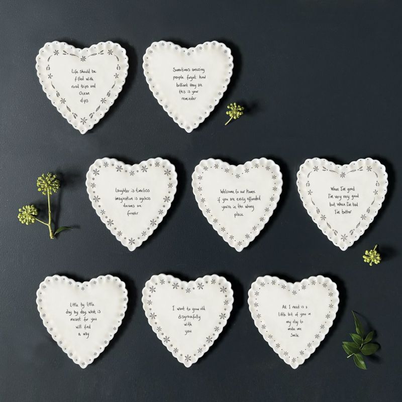 Σουβέρ δαντέλα καρδιά-All I need is a little bit of you