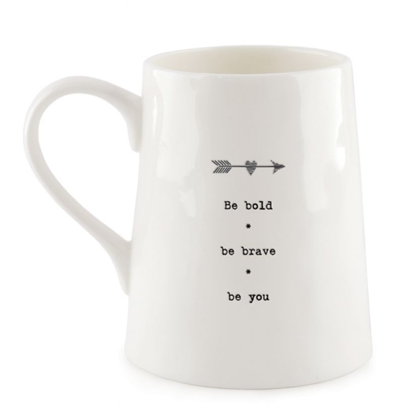 Porcelain mug-Arrow/ Be bold